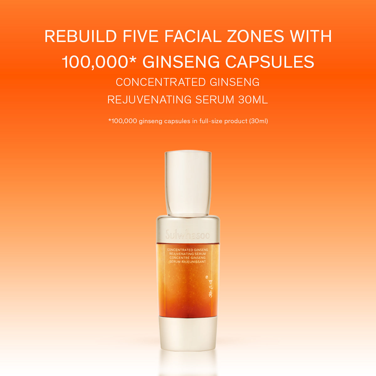 Concentrated Ginseng Rejuvenating Serum 50ml – Sulwhasoo Singapore