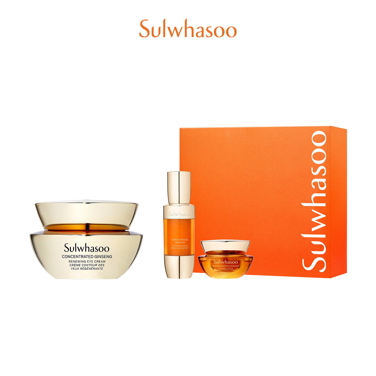 Concentrated Ginseng Renewing Eye Cream 20ml Set (worth $278)