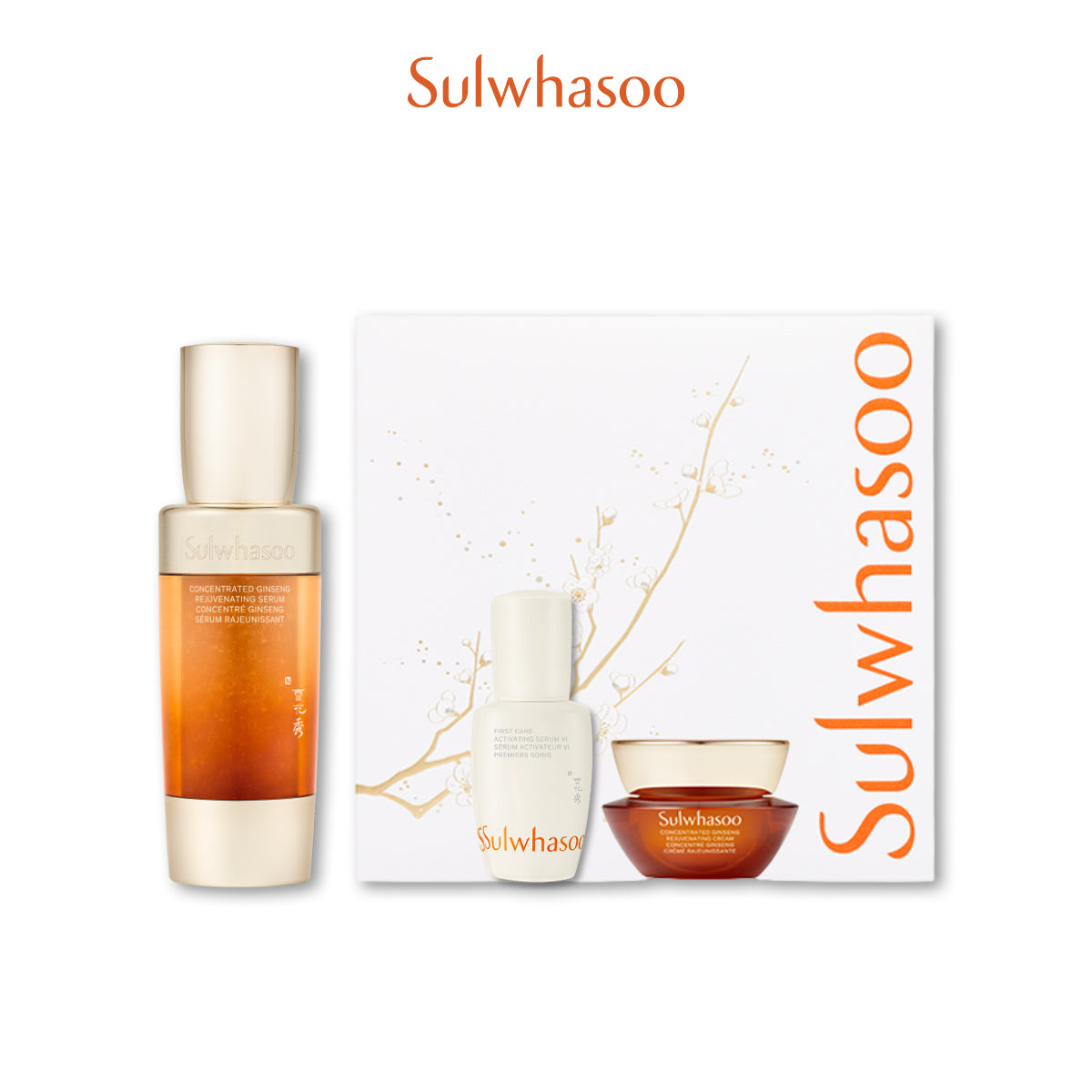 [Holiday Exclusive] Concentrated Ginseng Rejuvenating Serum 50ml Set